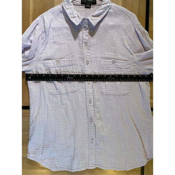 Social Standard By Sanctuary Button Up Top - Picture 6 of 6